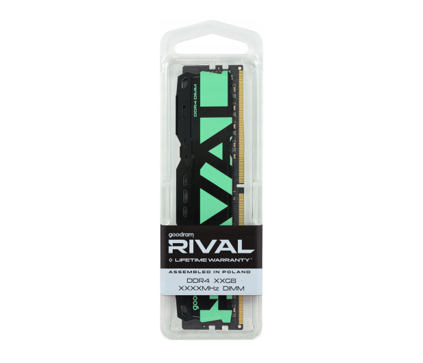 GOODRAM 16GB (1x16GB) 3200 CL16  Rival Radiant Green - 1539651 - zdjęcie 4
